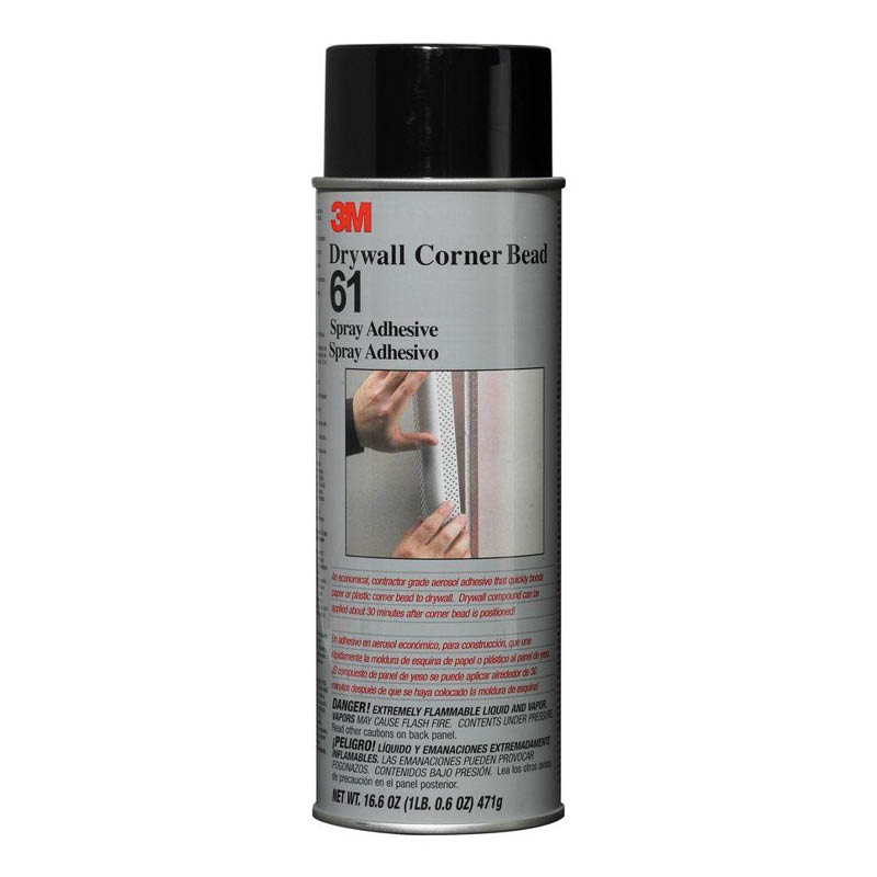 3M drywall corner bead 61 spray adhesive box of 6