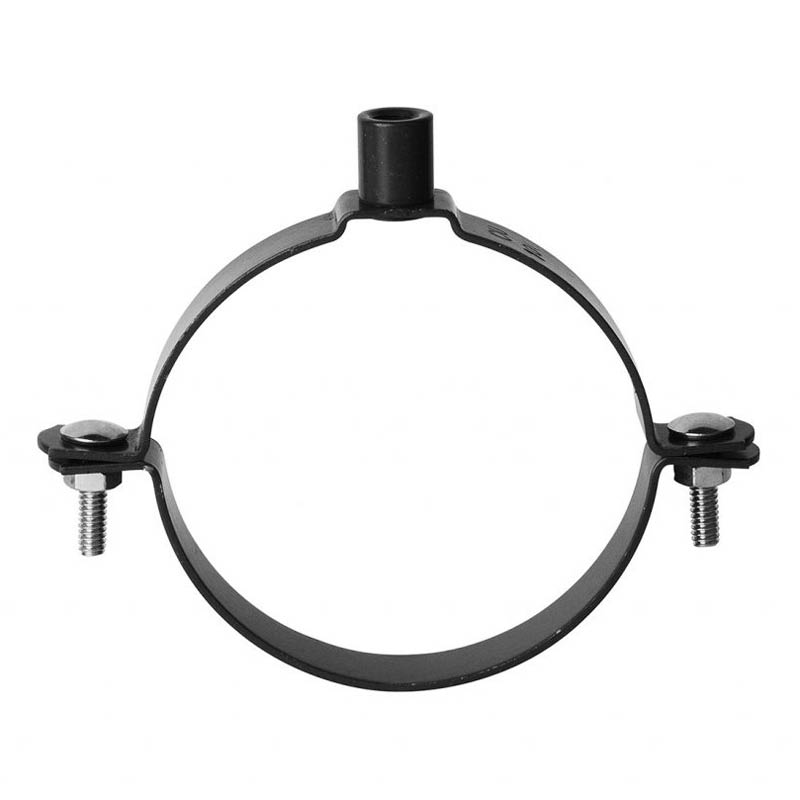 Abey HDPE welded nut clips for HDPE pipe black