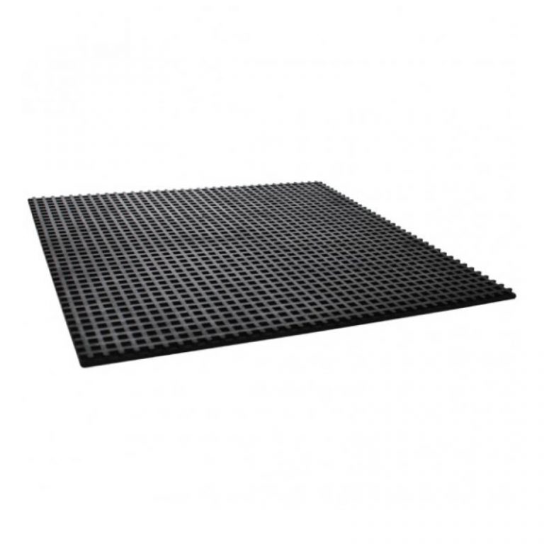 Antivibration waffle pads rubber mats
