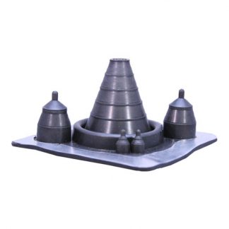 Aztec Masterflash pipe flashing - solar multiport - for tiled roofs - photo