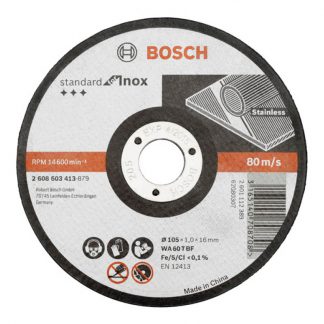Bosch cut-off wheels - thin cutting discs for stainless steel - photo
