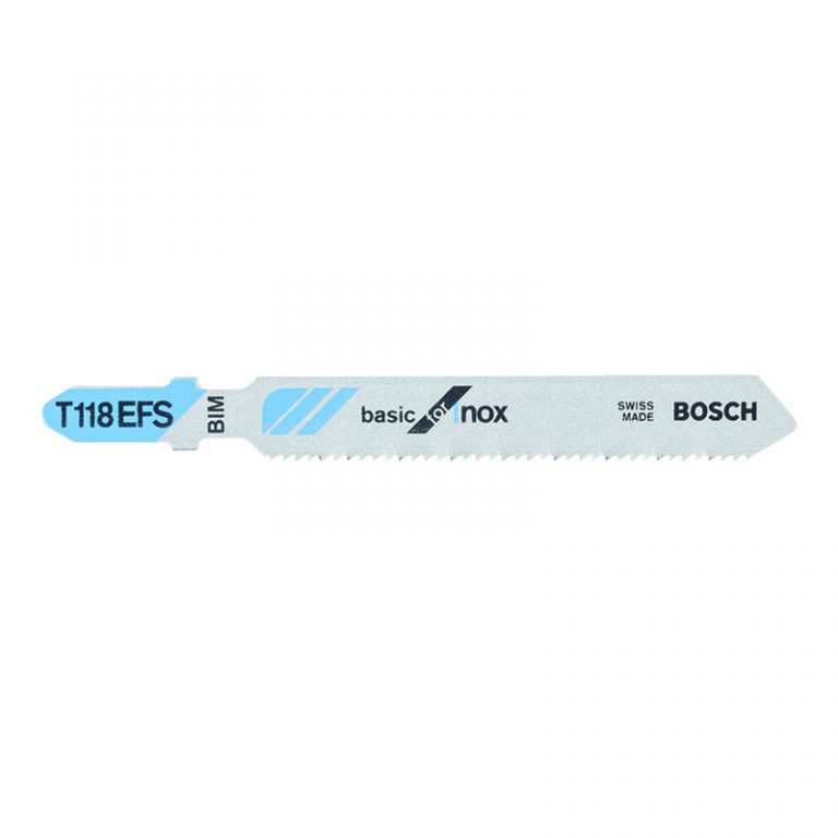 Bosch T118EFS jigsaw blades basic for stainless steel