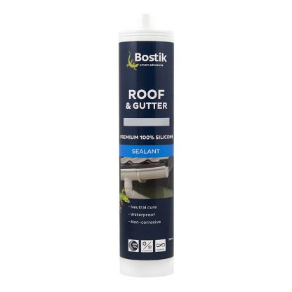 Bostik roof & gutter premium silicone sealant - photo