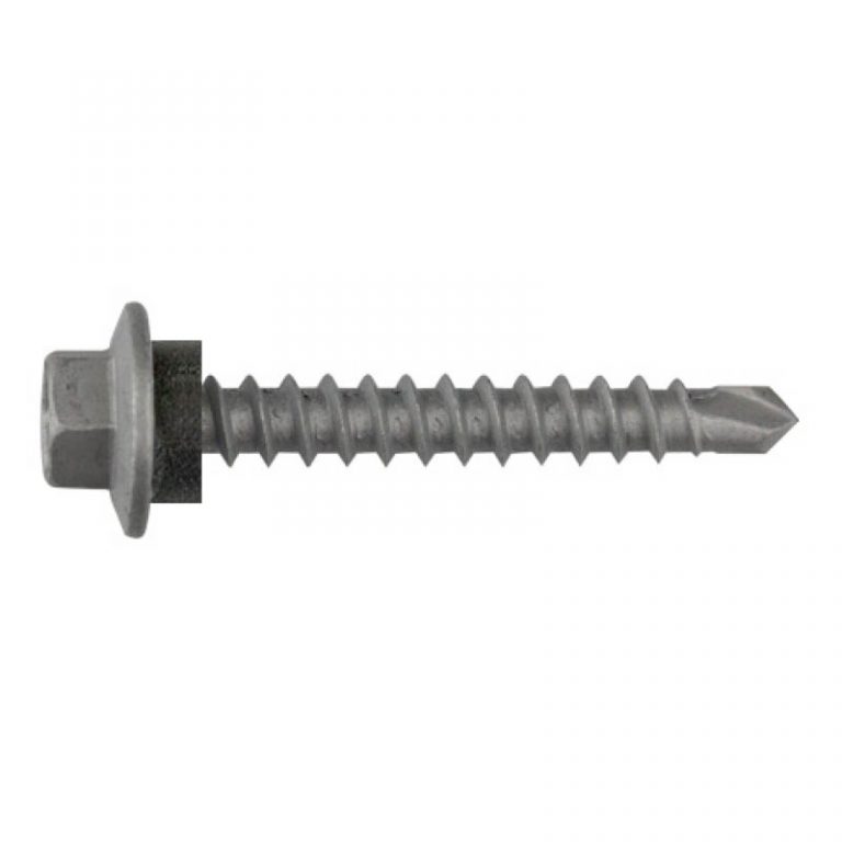 Bremick Vortex cladding screws hex head with seal universal drill