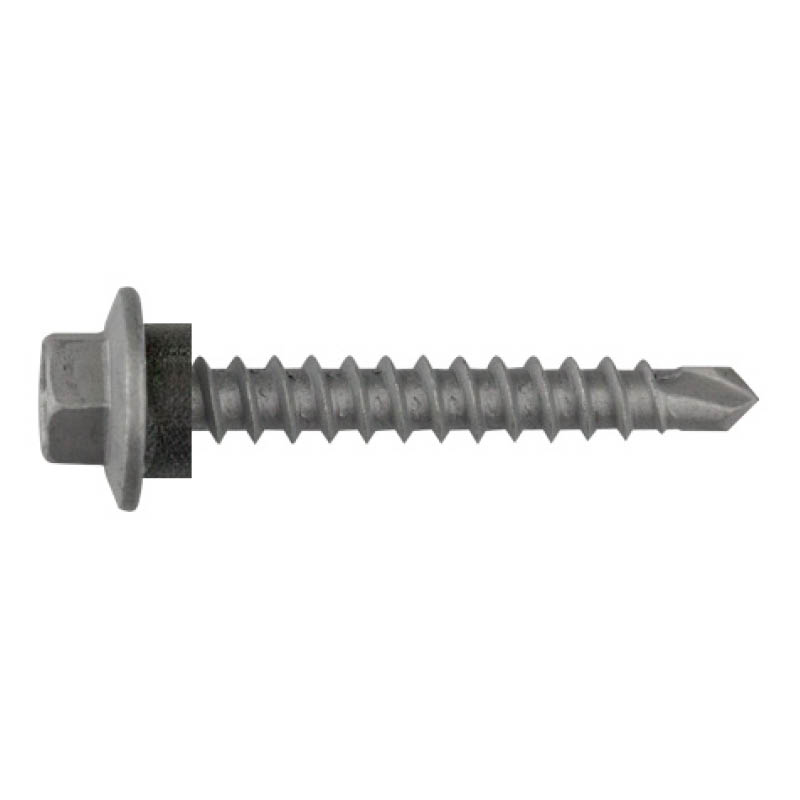 Bremick Vortex cladding screws hex head with seal universal drill