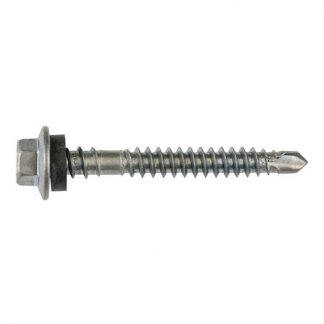 Bremick Vortex roofing screws - hex head - top grip with seal - universal drill point - photo