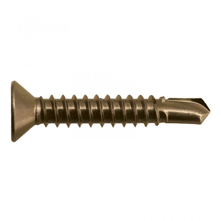 Fibre cement screws phillips countersunk head drill point