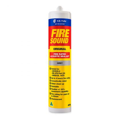 H.B. Fuller Firesound Original fire rated acoustic sealant - photo