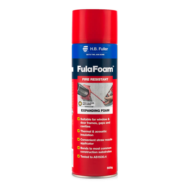 H.B. Fuller FulaFoam Fire Resistant Expanding Foam