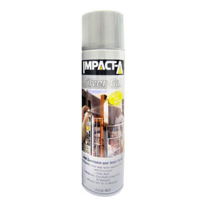 Impact-A silver gal - anti-corrosion spray paint - photo