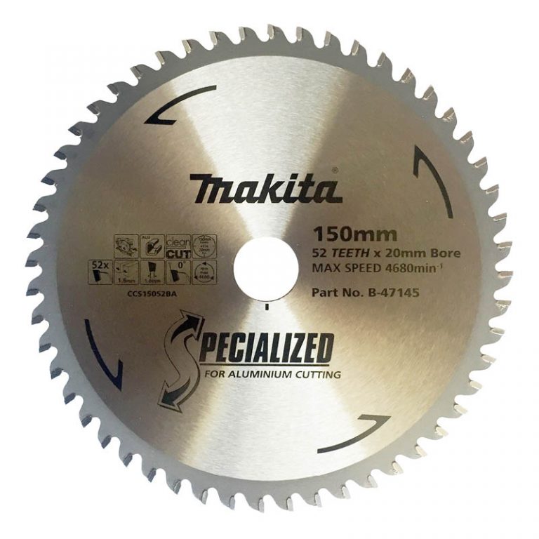 Makita circular saw blades - for aluminium