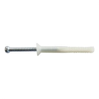 Nail-in anchors - countersunk head - nylon body with metal pin - photo