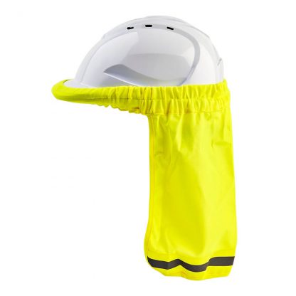 ProChoice hard hat neck shade - hi-vis fluoro yellow