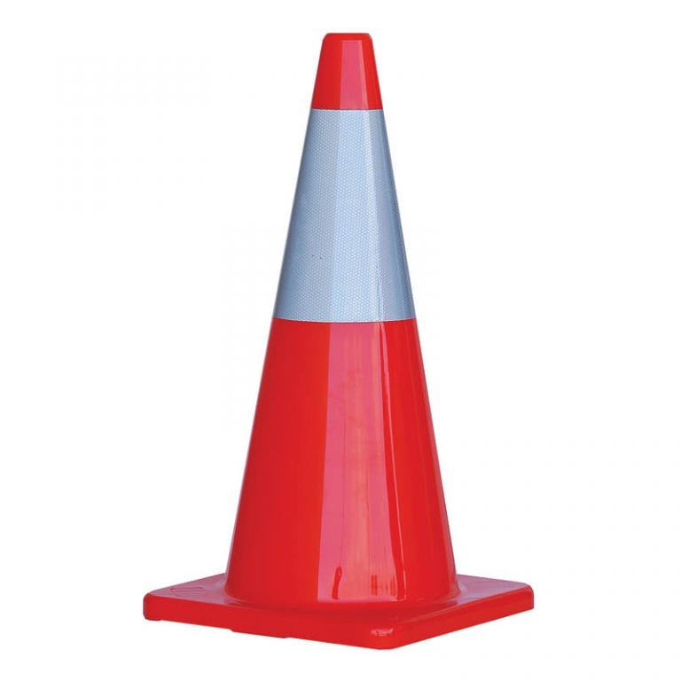 ProChoice high visibility traffic cones - with reflective strip