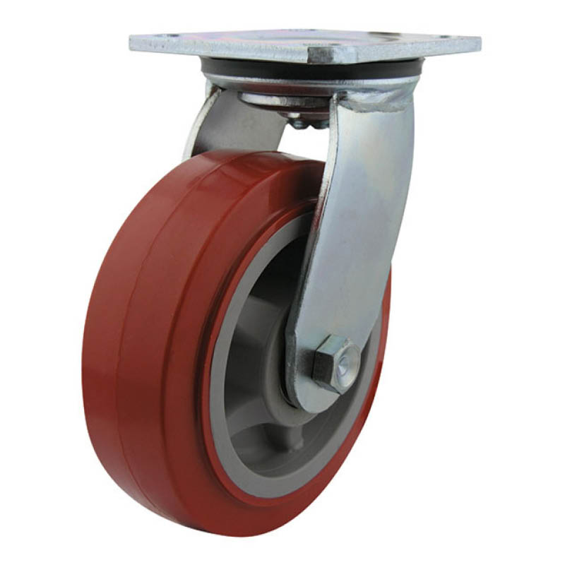 Richmond 400kg swivel castors - 400kg load capacity - swivel plate