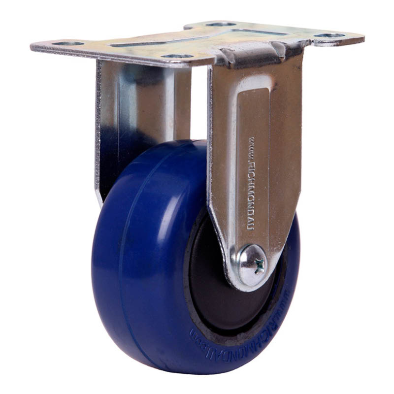 Richmond 80kg rigid castors 80kg load capacity rigid plate