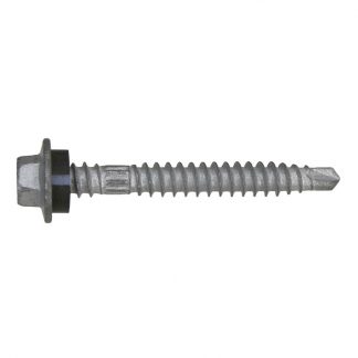 Self drilling screws for metal - hex head - top grip with seal - drill point - photo