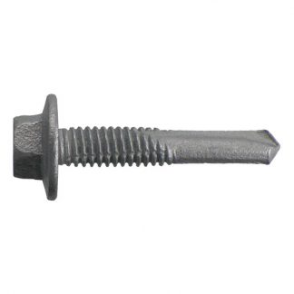 Self drilling screws for metal - hex head - extended drill point - photo