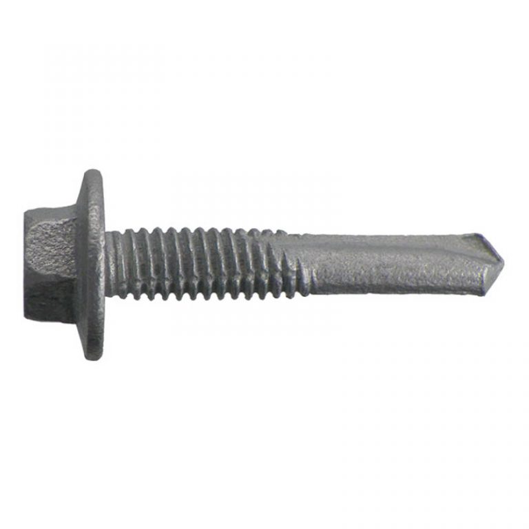 Self drilling screws for metal - hex head - extended drill point