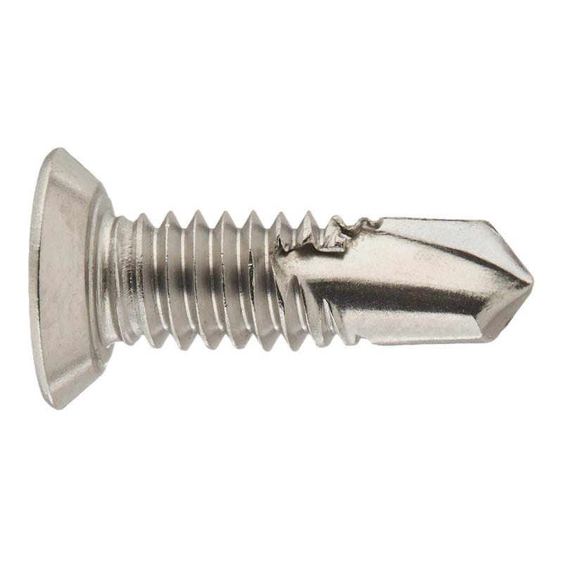 10-24 x 1 Self-Drilling Screws/Phillips/Flat Undercut Head/Steel/Zinc #3 Drill Point/Machine Screw Thread Quantity: 3,000 pcs 