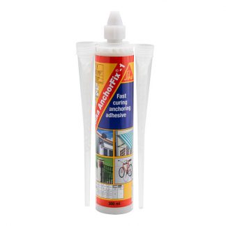Sika AnchorFix 1 fast curing epoxy anchoring adhesive - photo
