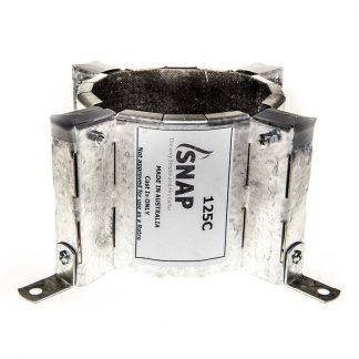 Snap 125C - cast-in fire collars - photo