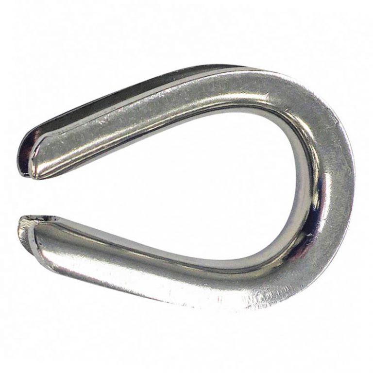 Thimbles open for wire rope