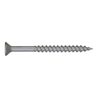 Treated pine screws - phillips countersunk head - coarse thread - needle point - photo
