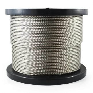 Wire rope - workable 7 x 7 construction - photo