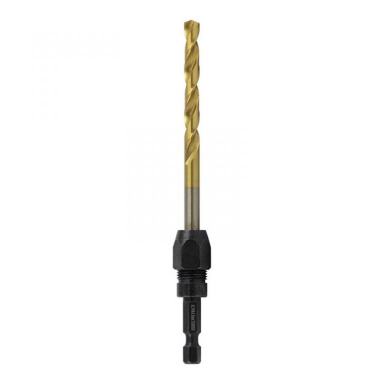 Alpha quick change drill adaptor with bit imperial
