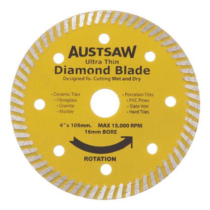 Austsaw diamond blades - ultra thin photo
