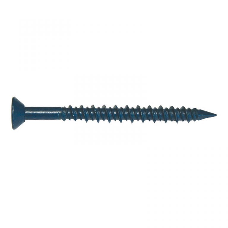 Concrete screw anchors square drive countersunk head