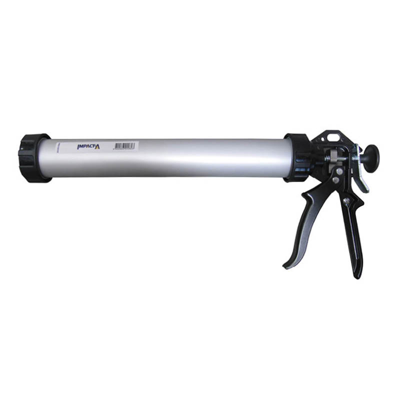 ImpactA sausage barrel caulking gun
