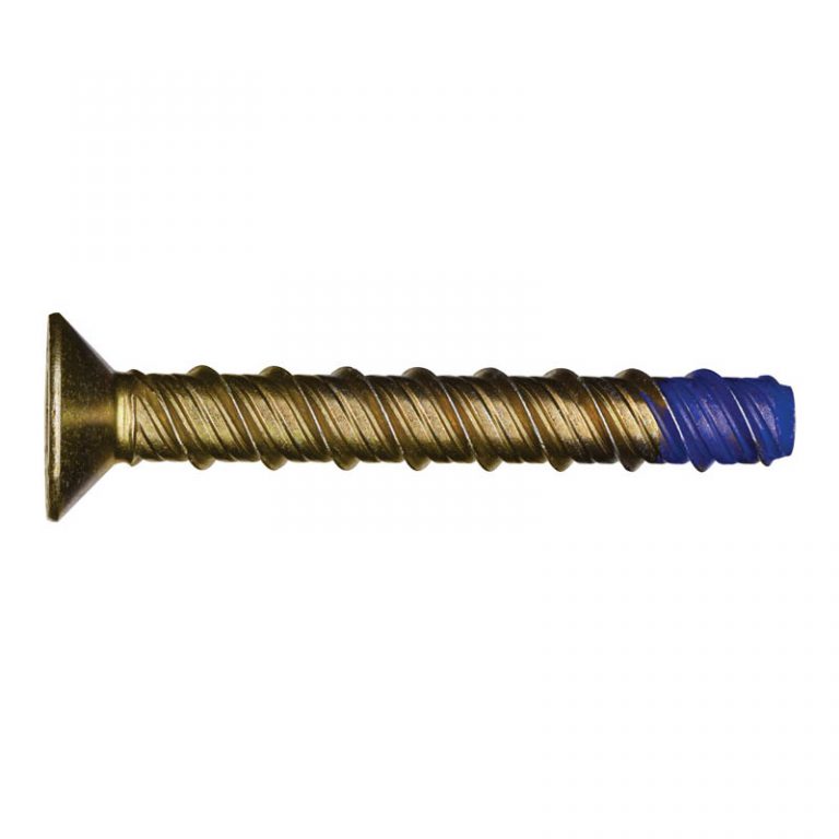 Dewalt BlueTip screw bolt anchors countersunk head