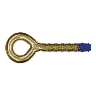 Powers Blue-Tip screw bolt suspension anchors - with eye photo