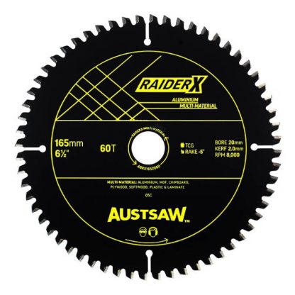Austsaw RaiderX circular saw blades - for aluminium & laminates photo
