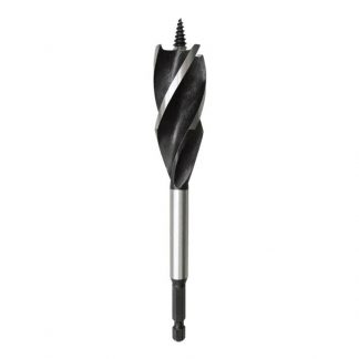 Alpha wood auger driver bits - 4 cutter - for timber photo