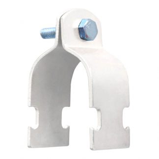 Channel clips - 2 piece clamps - for PVC photo