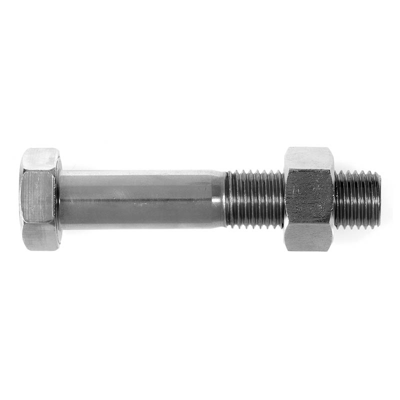Hex head bolts with nuts BSW imperial