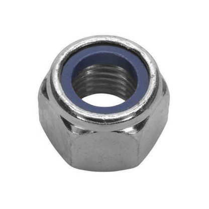 1/4-20 UNC A2 Stainless Steel Nyloc Nut – Nylon Insert Lock Nut – Imperial Hex Nut (Pack Of 1)
