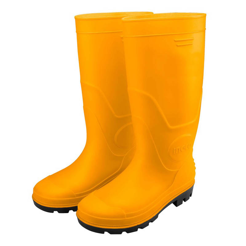 Ingco safety rain boots - with steel cap