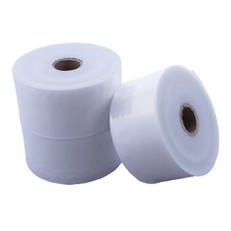 Lay flat plastic tubing for packaging