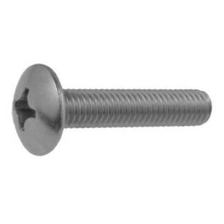 Metal thread screws - phillips mushroom head - BSW imperial photo