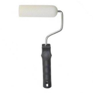 Paint roller covers with roller frame photo