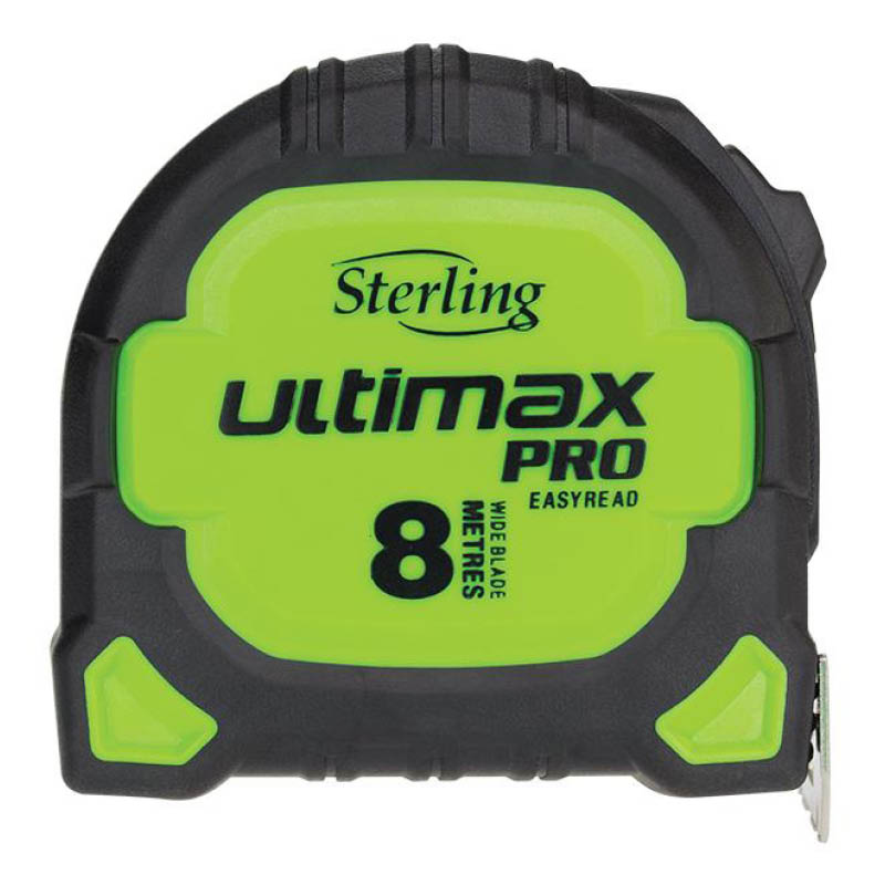 Sterling Ultimax Pro tape measure easy read metric