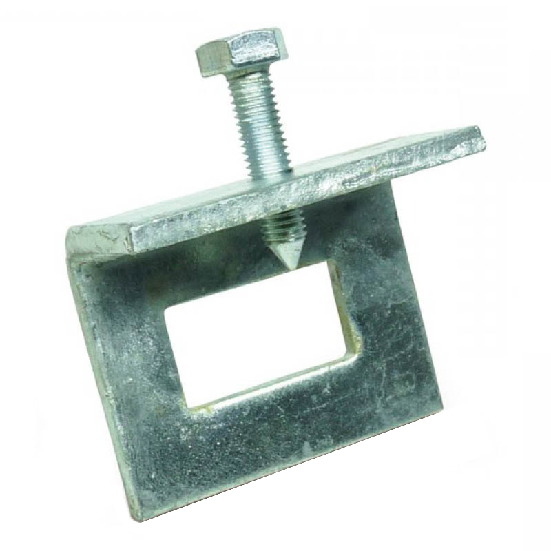 Beam clamps for securing channel crossways