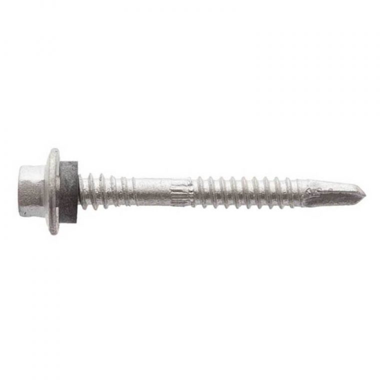 Buildex SD screws for metal hex head top grip w seal drill pt
