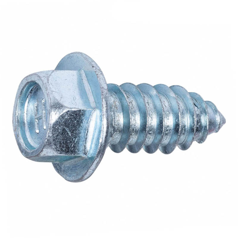 HVAC screws hex head blunt point