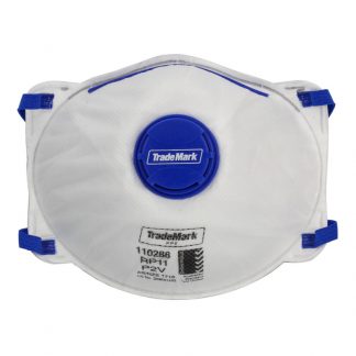 Dust masks - P2 respirator with valve - disposable front photo