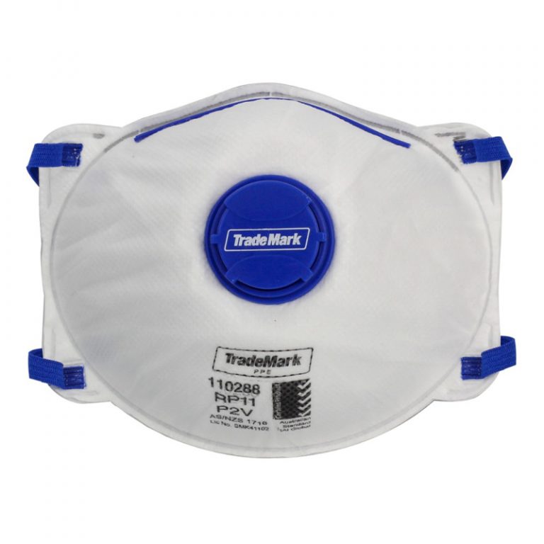 Dust masks P2 respirator with valve disposable